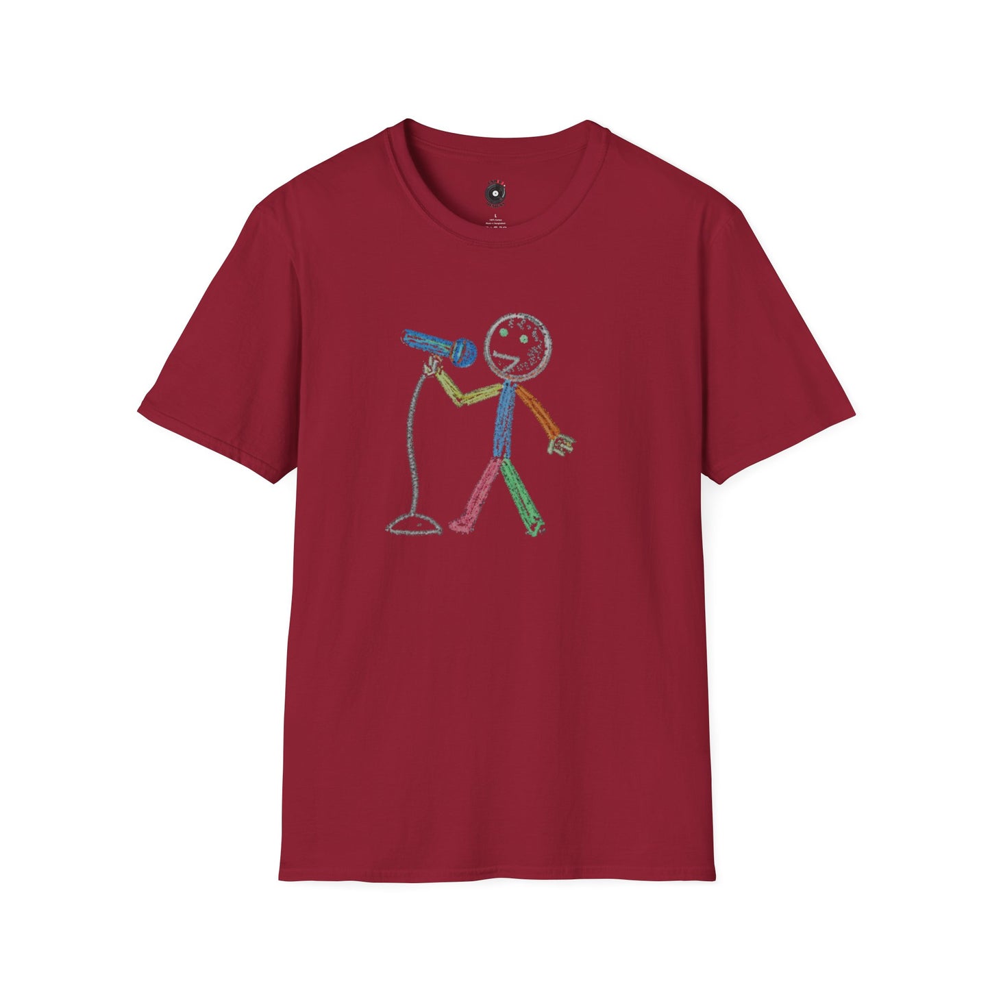 Singer in Crayon Graphic Tee.