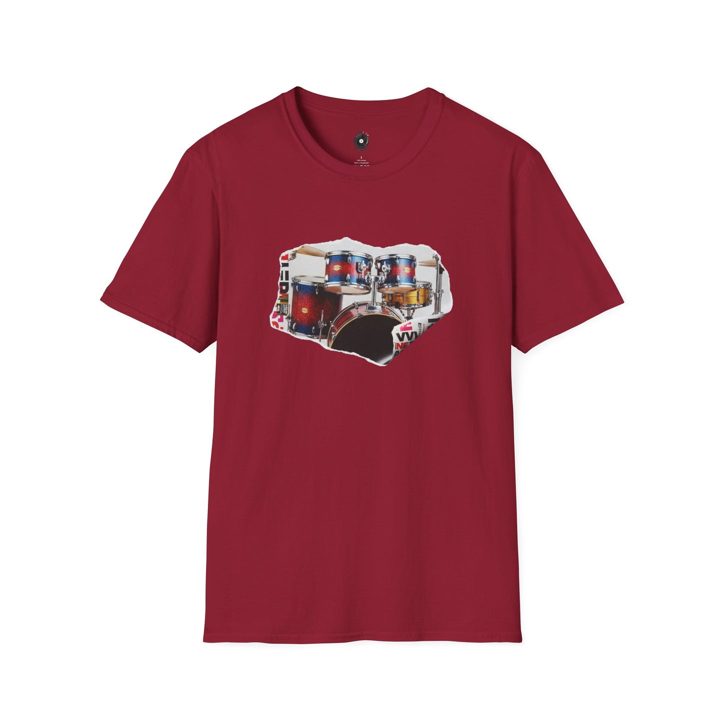 Tom Rack Magazine Cut-out Graphic Tee.