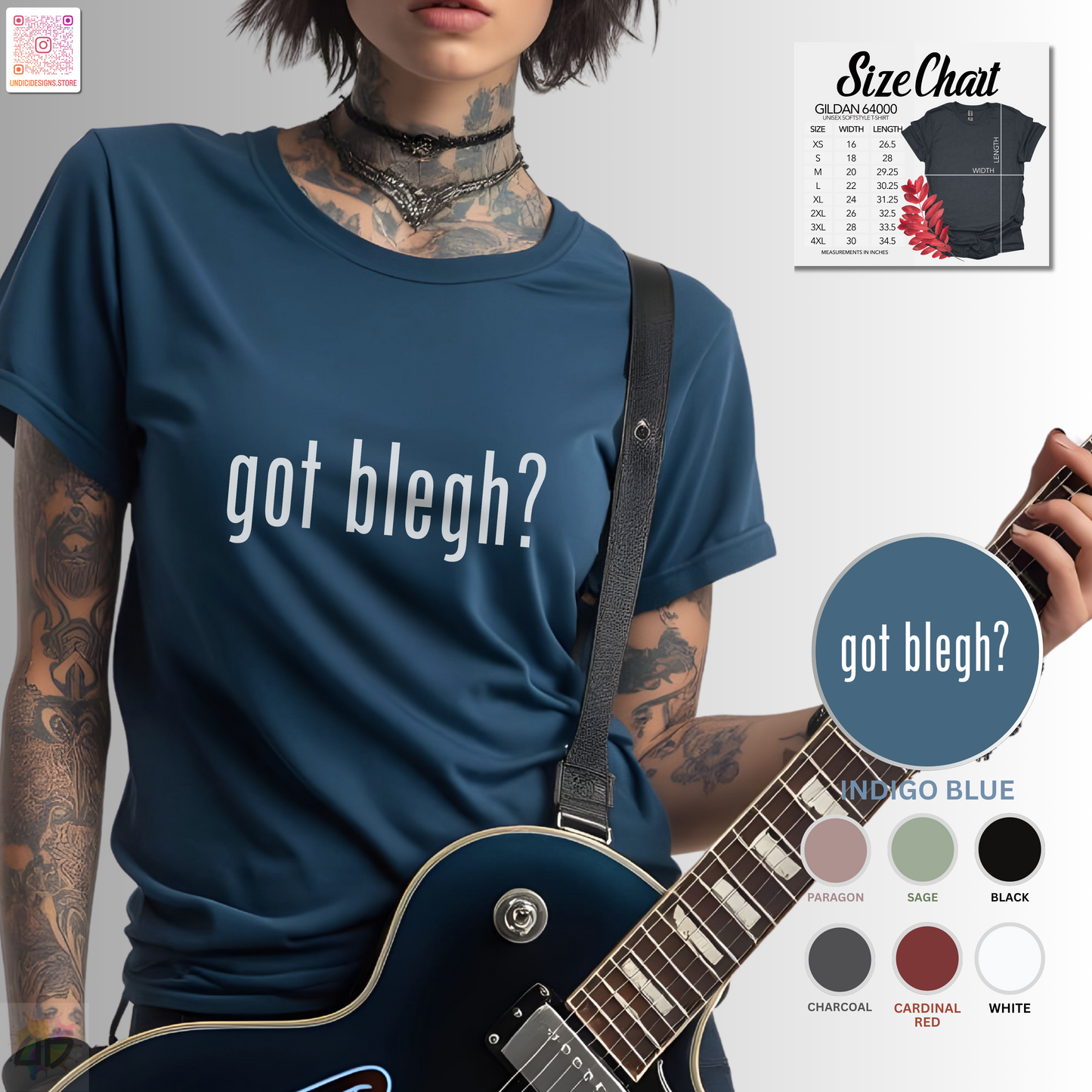 "Got blegh?" text graphic.