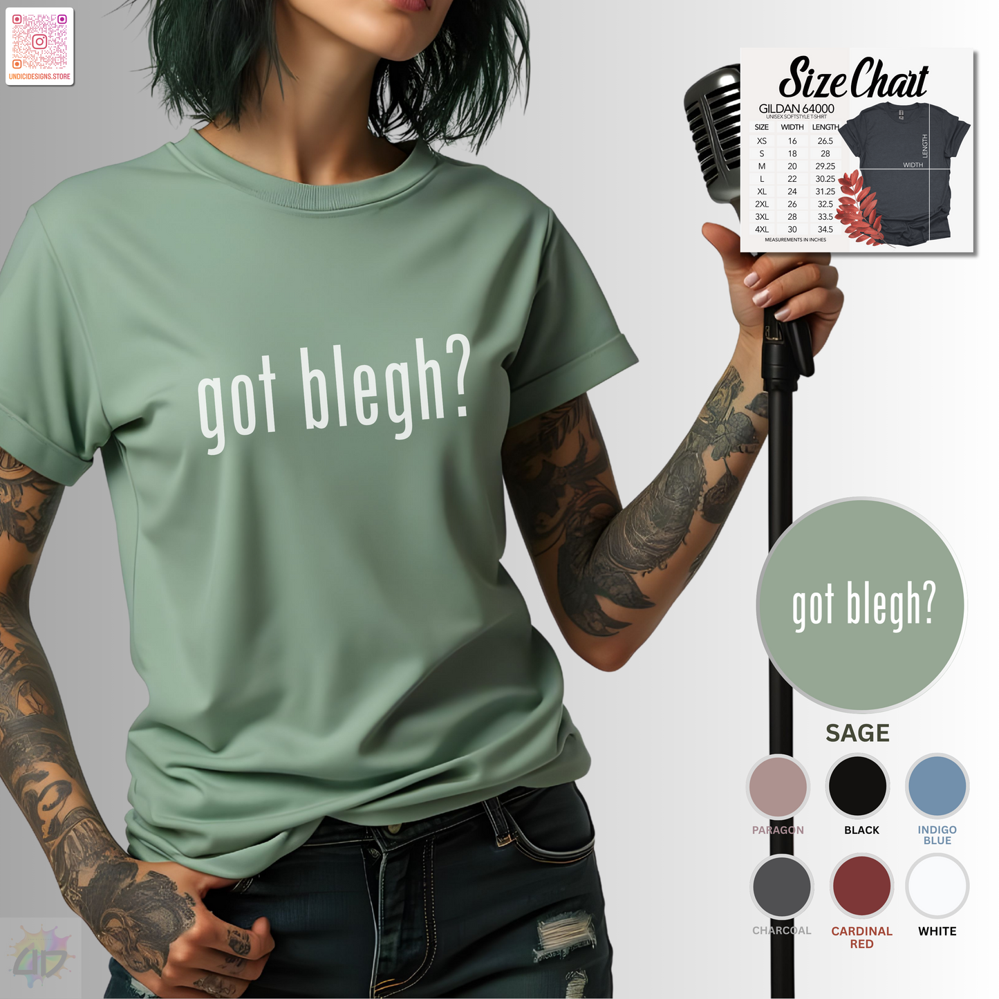"Got blegh?" text graphic.