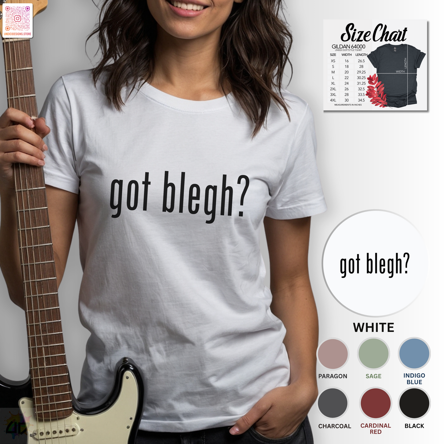 "Got blegh?" text graphic.