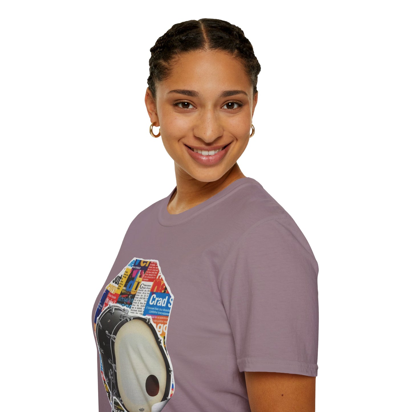 Kick drum cutout graphic