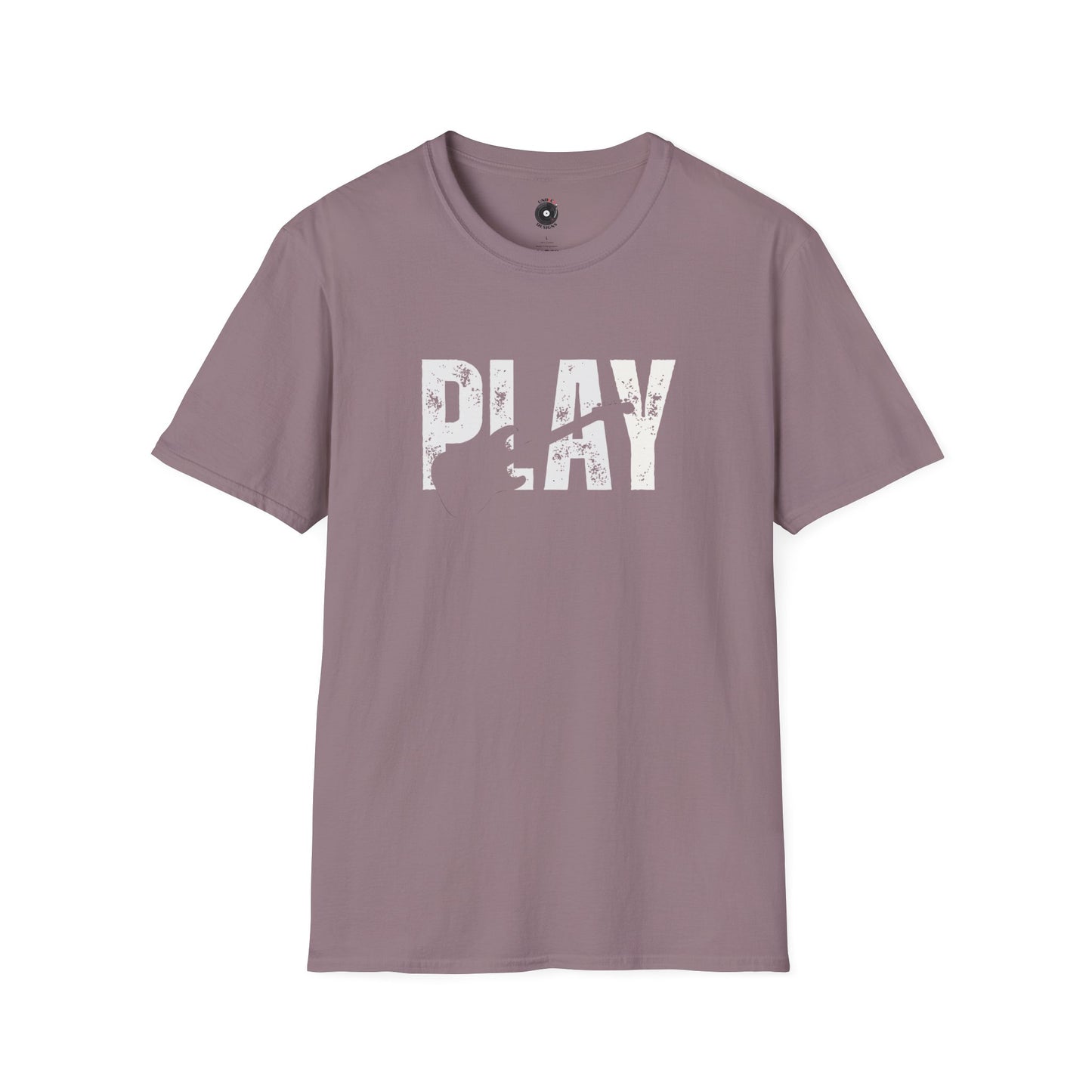 "Play" Grunge Graphic Tee.