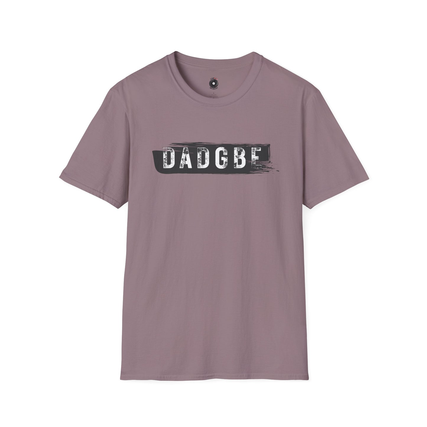 "DADEGB" in grunge highlight