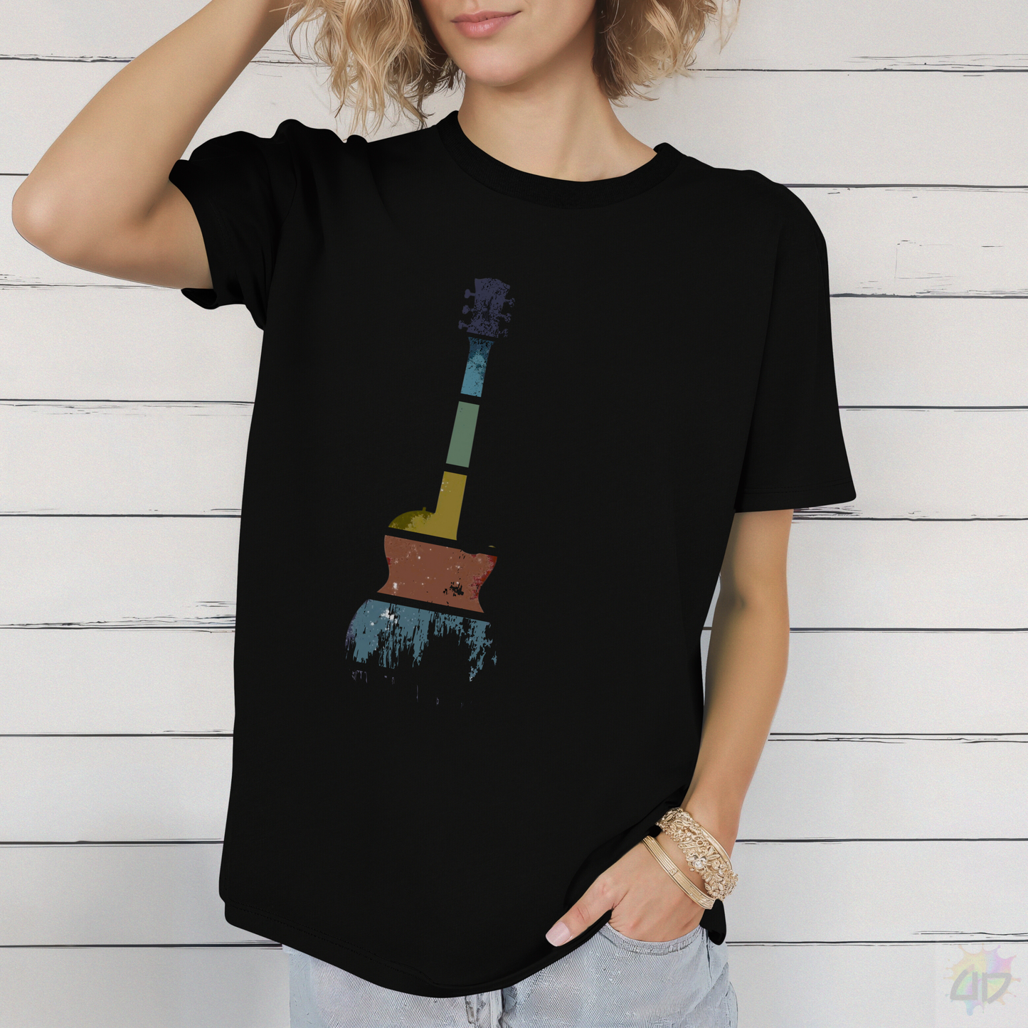 LP Style Retro Sunset Silhouette Graphic Tee.