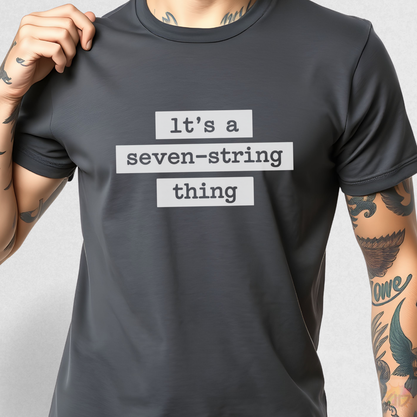 "It's a Seven-String Thing" Graphic Tee.