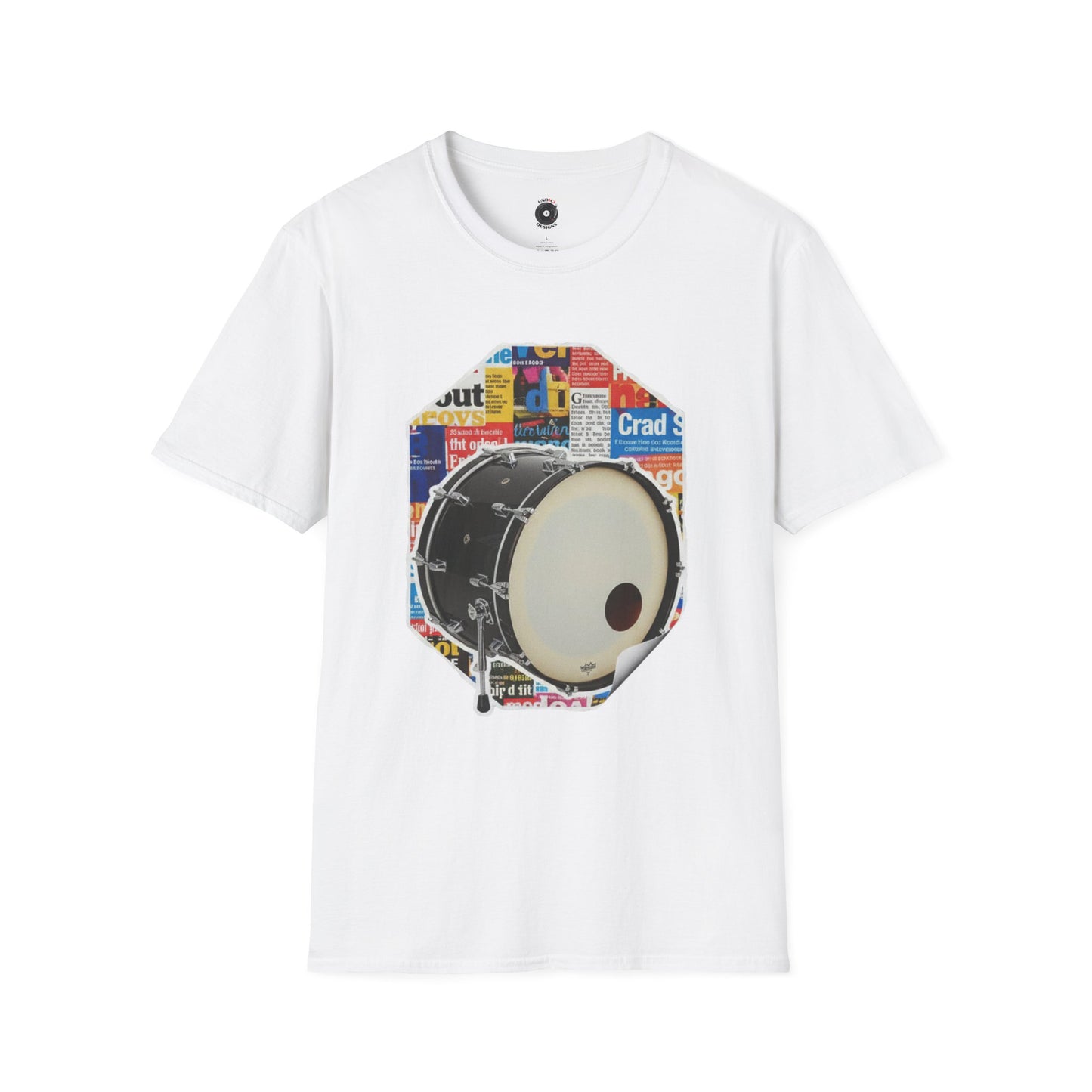 Kick drum cutout graphic