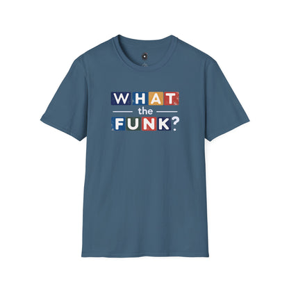 "What the funk? in colorful highlights