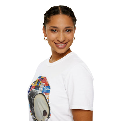 Kick drum cutout graphic