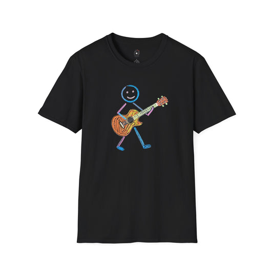 Crayon guitarist graphic
