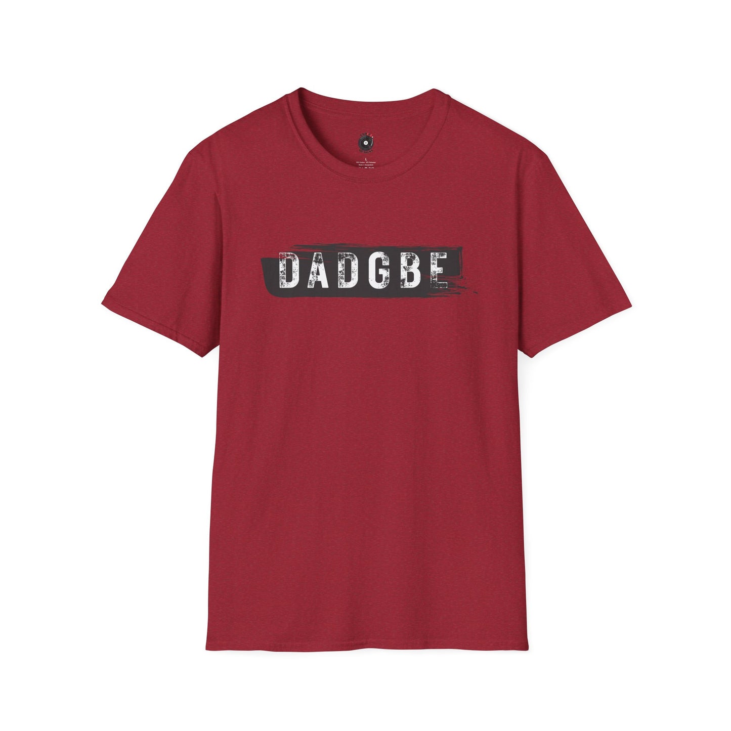 "DADEGB" in grunge highlight