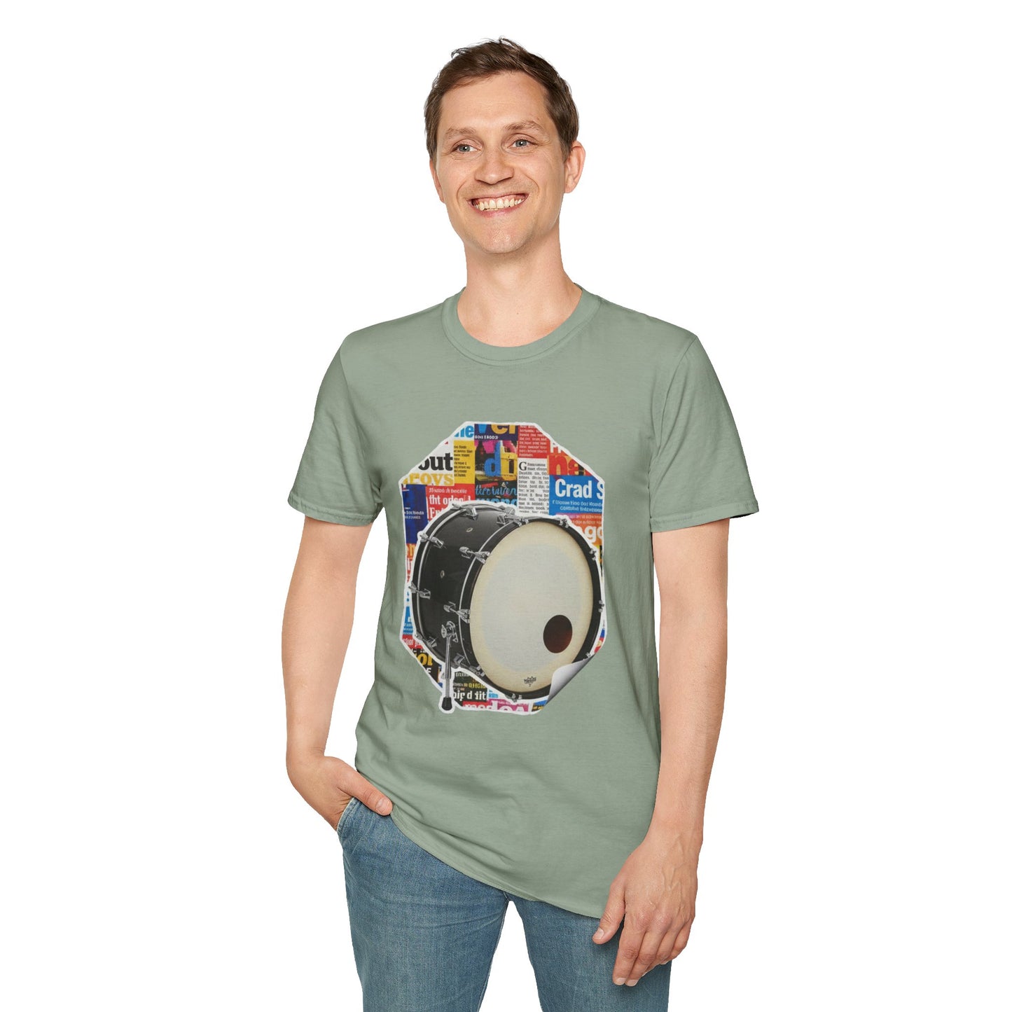 Kick drum cutout graphic