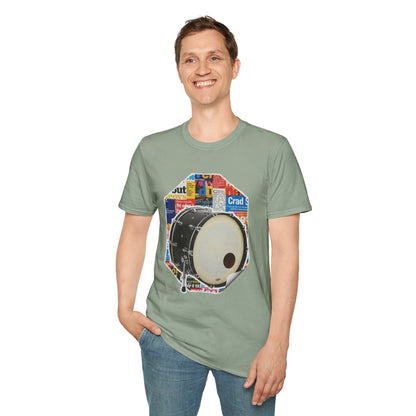 Kick drum cutout graphic