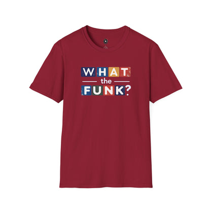 "What the funk? in colorful highlights