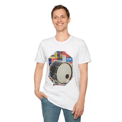 Kick drum cutout graphic