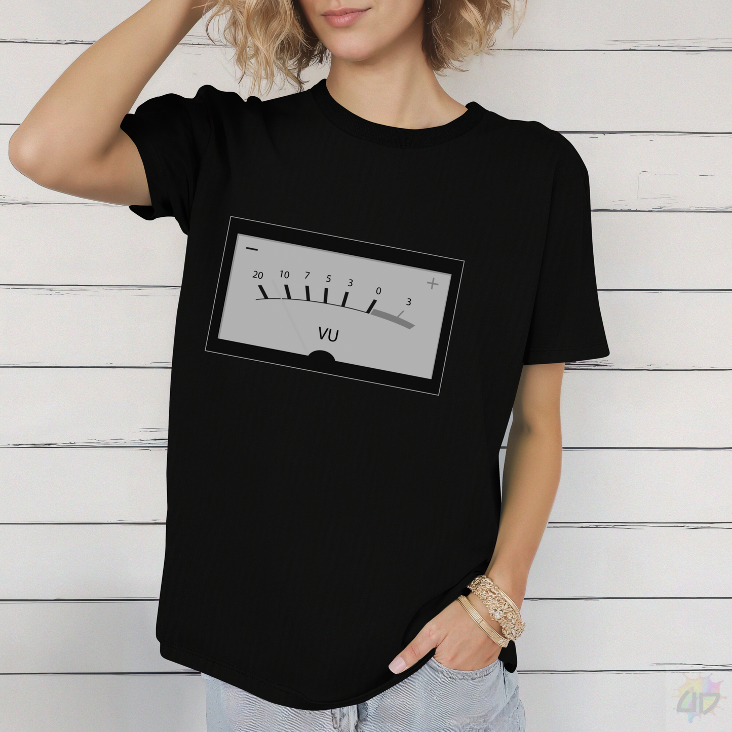 VU Meter Graphic Tee.