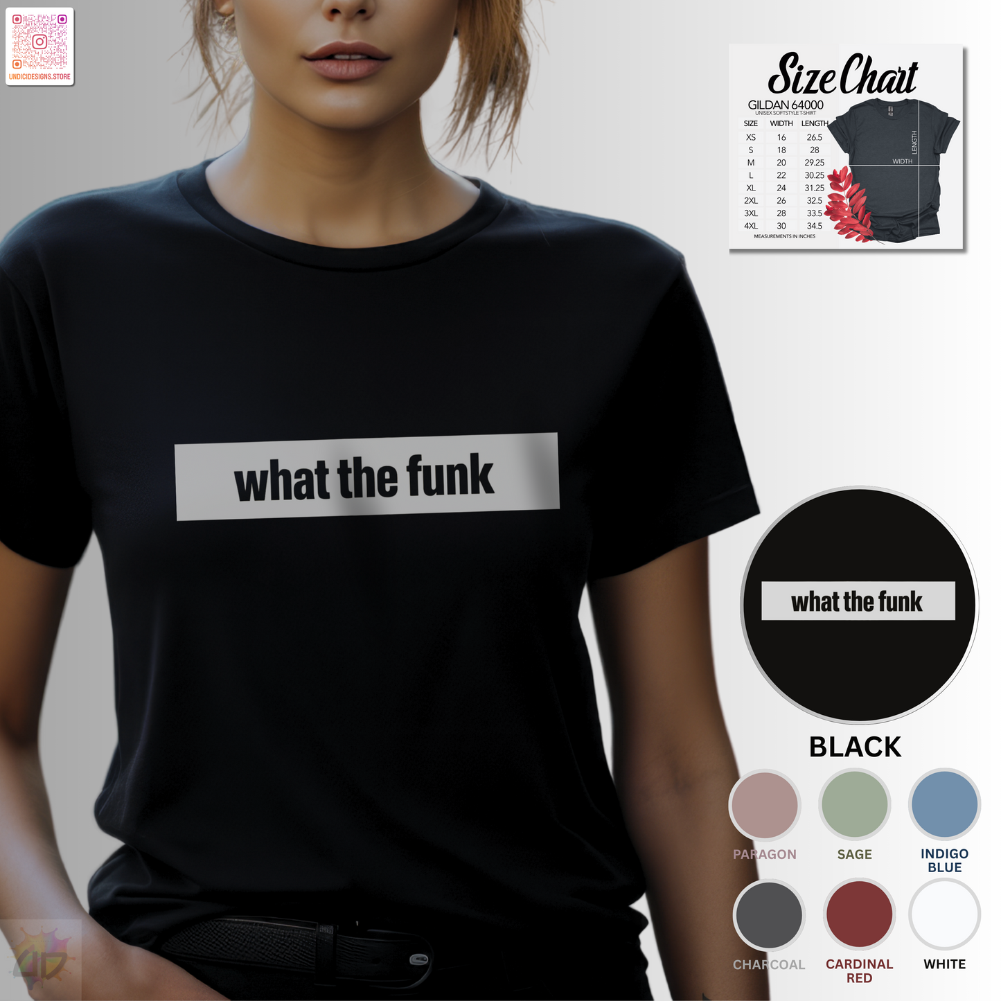 "What the funk? in single highlighted text.