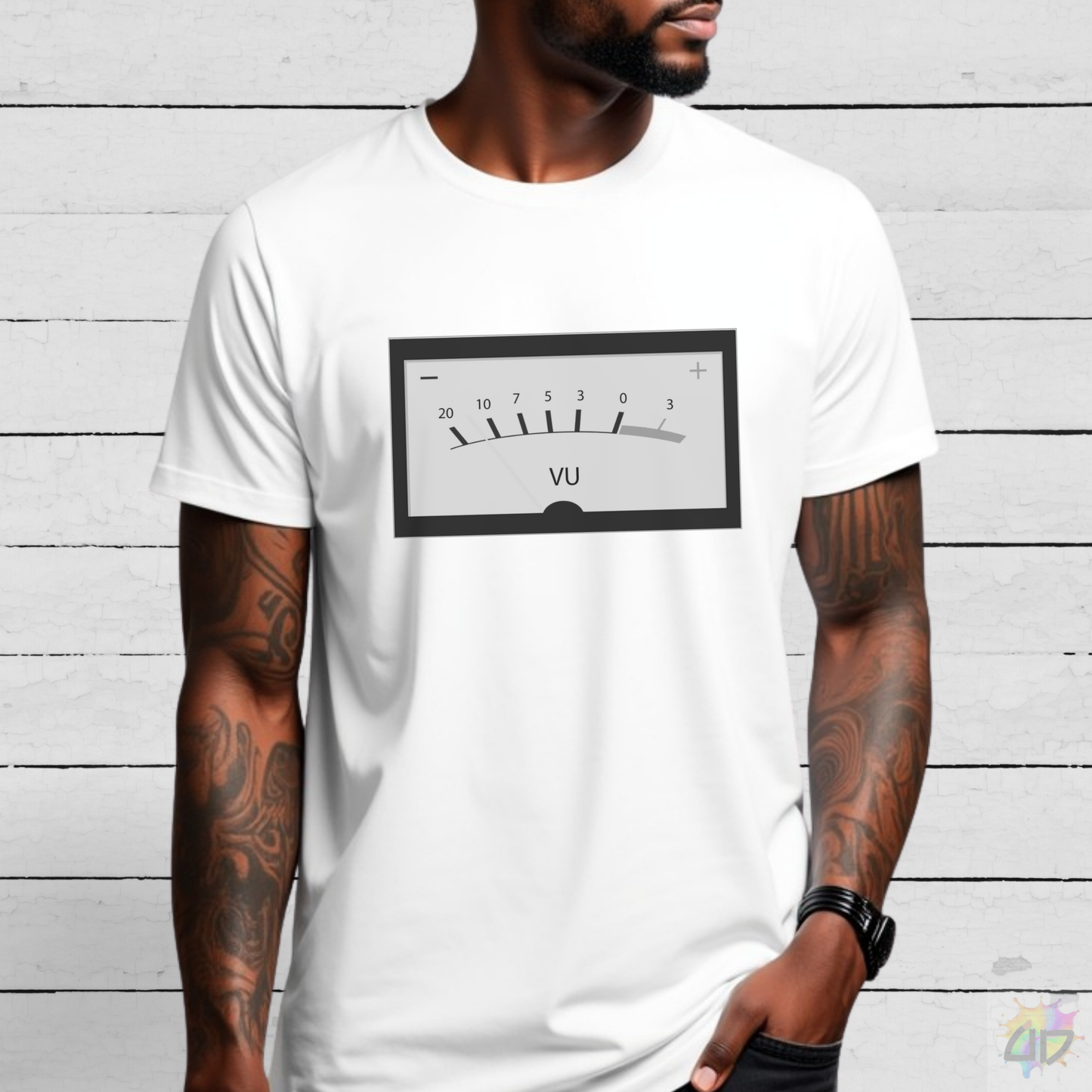 VU Meter Graphic Tee.