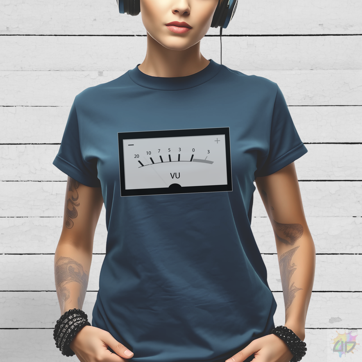 VU Meter Graphic Tee.
