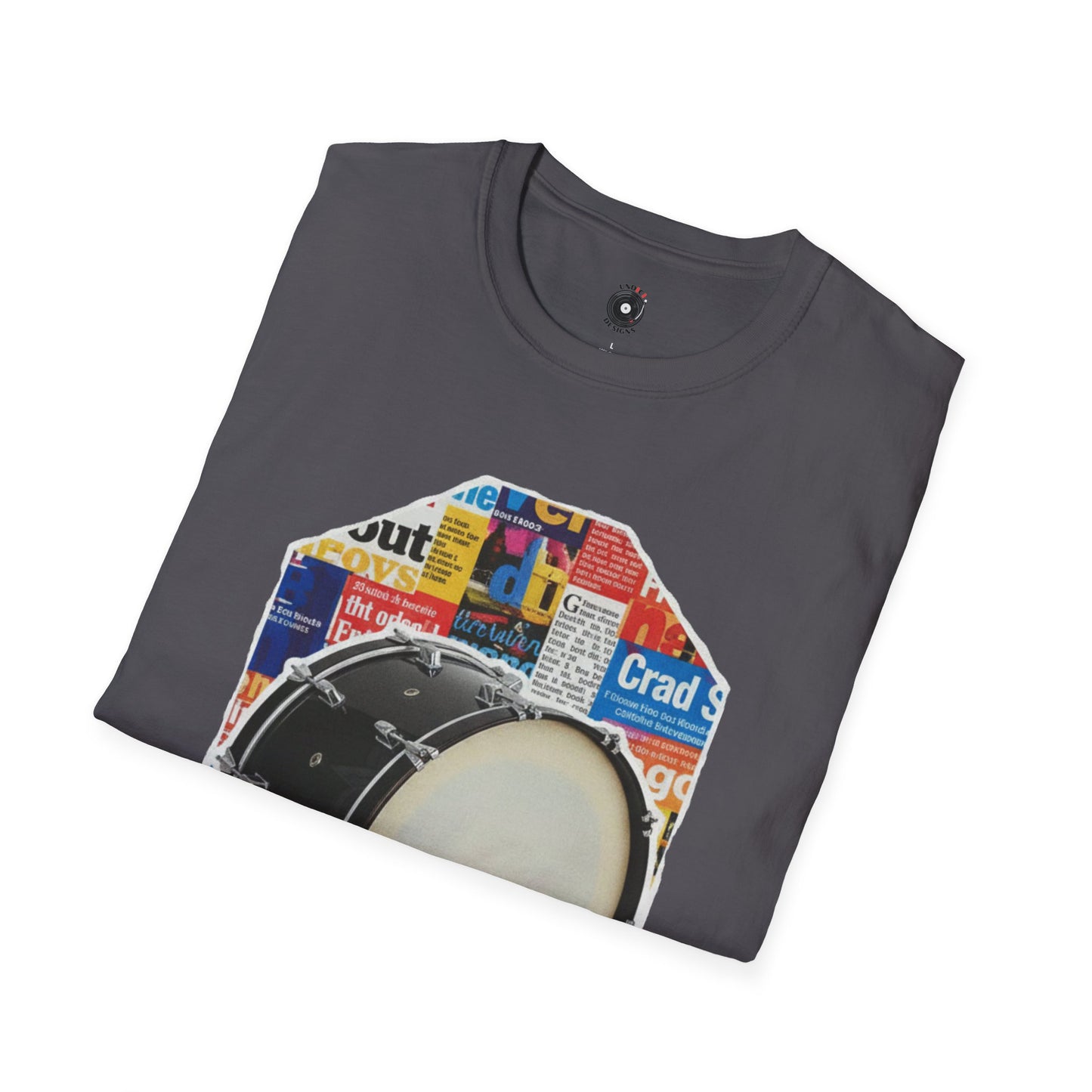 Kick drum cutout graphic