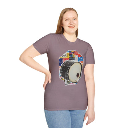 Kick drum cutout graphic