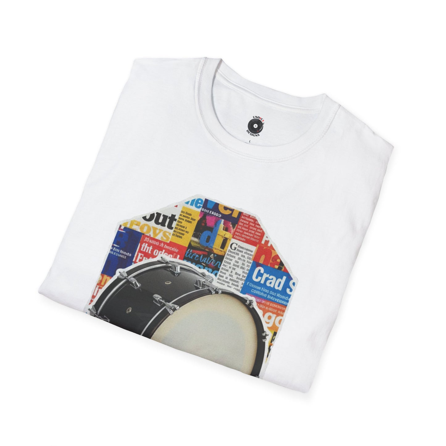 Kick drum cutout graphic