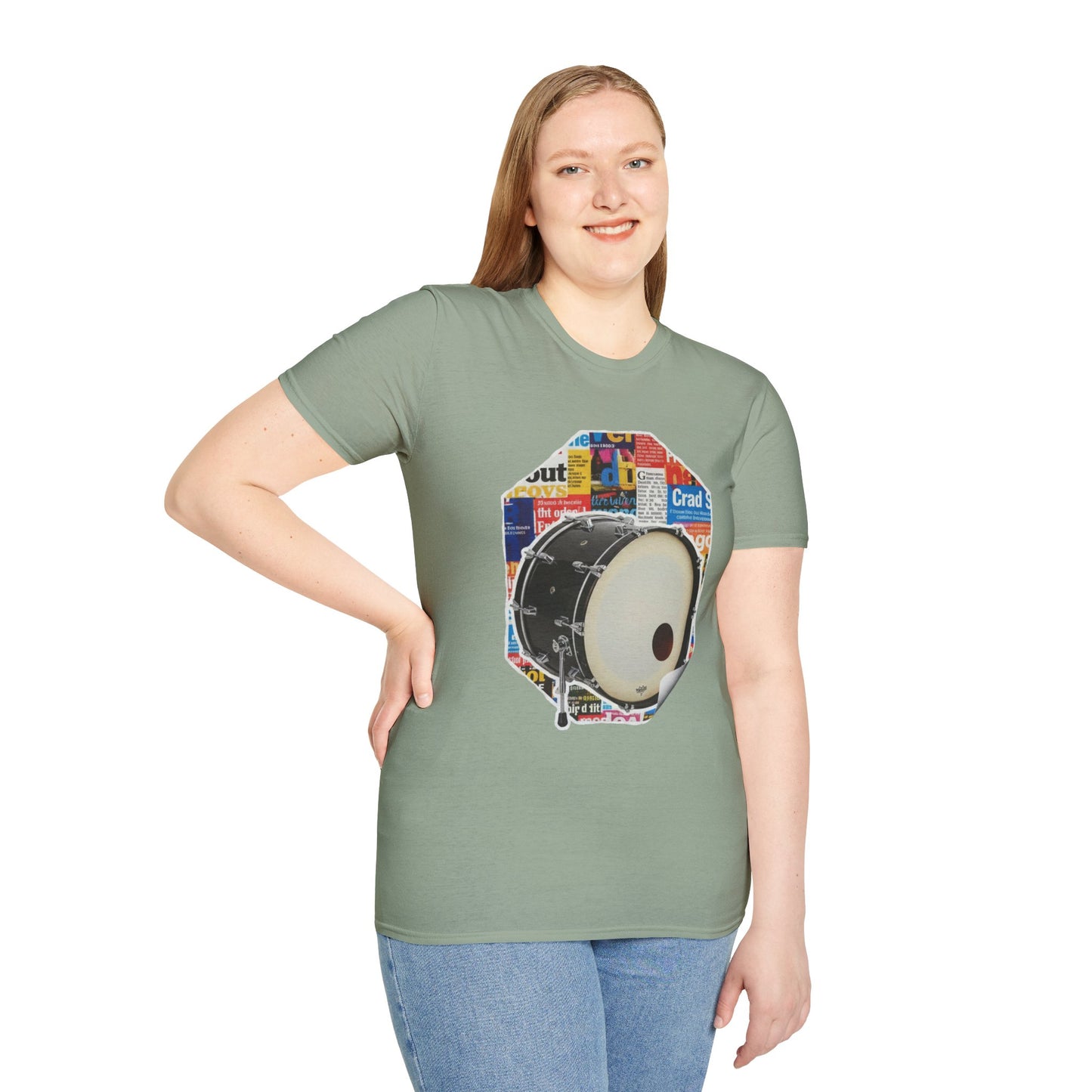 Kick drum cutout graphic