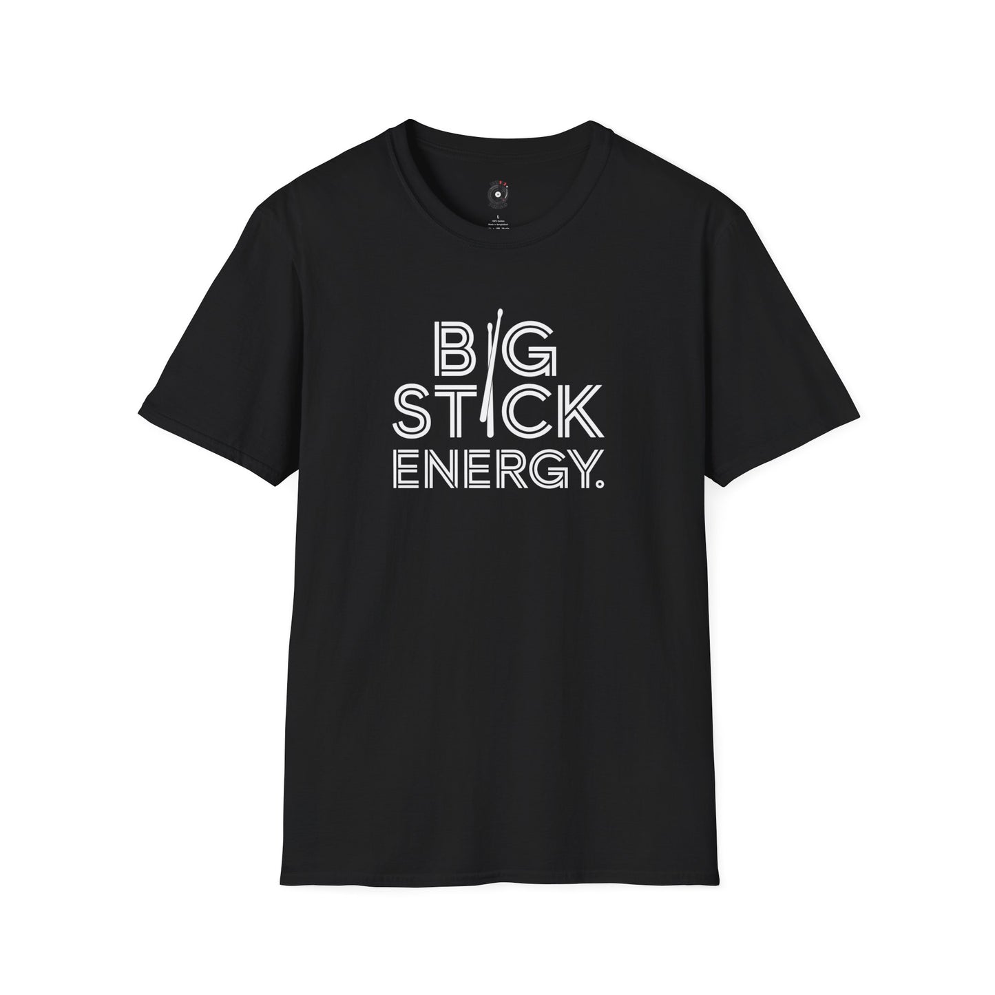 "Big stick energy" with drumsticks