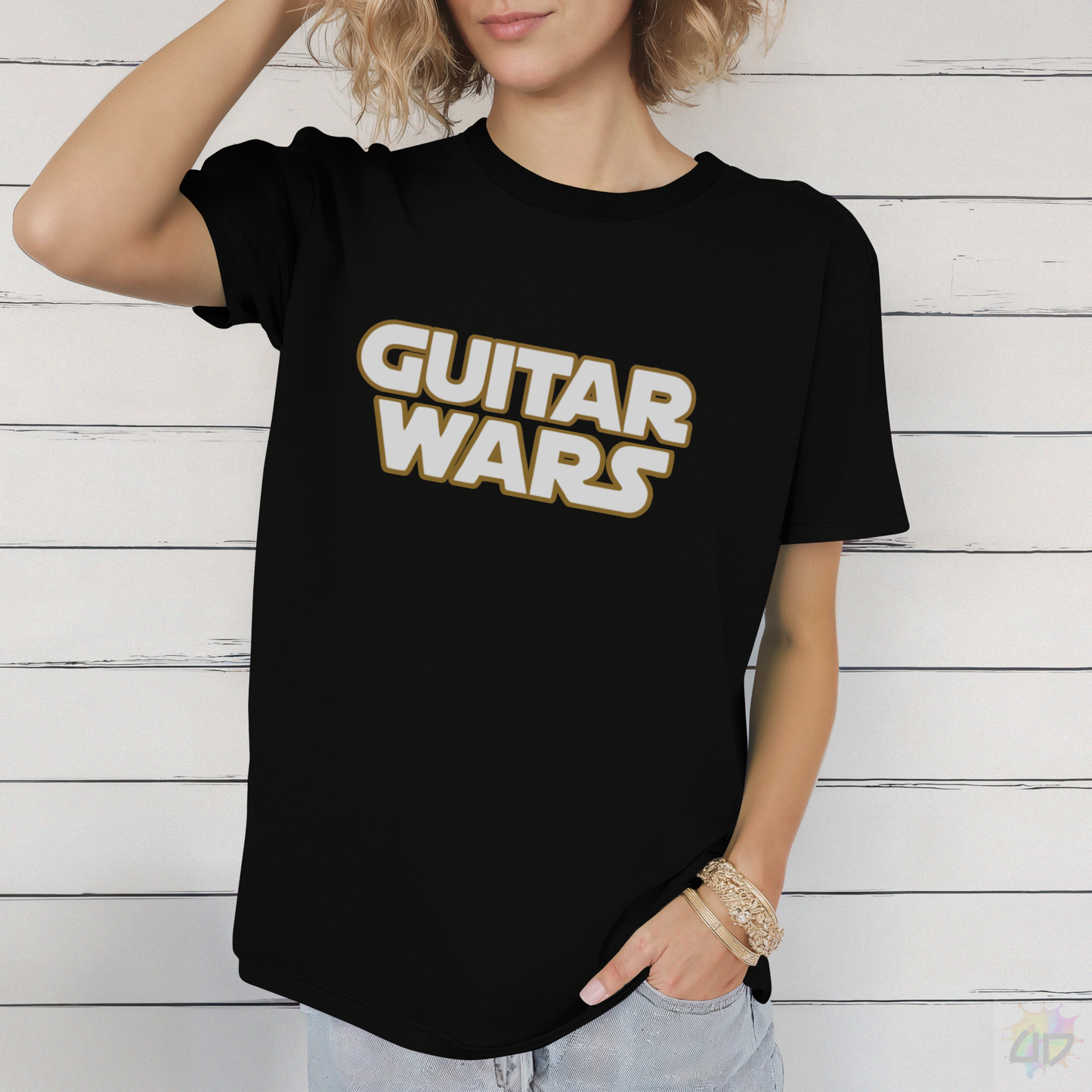 "Guitar Wars" Graphic Tee.