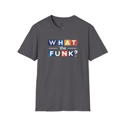 "What the funk? in colorful highlights