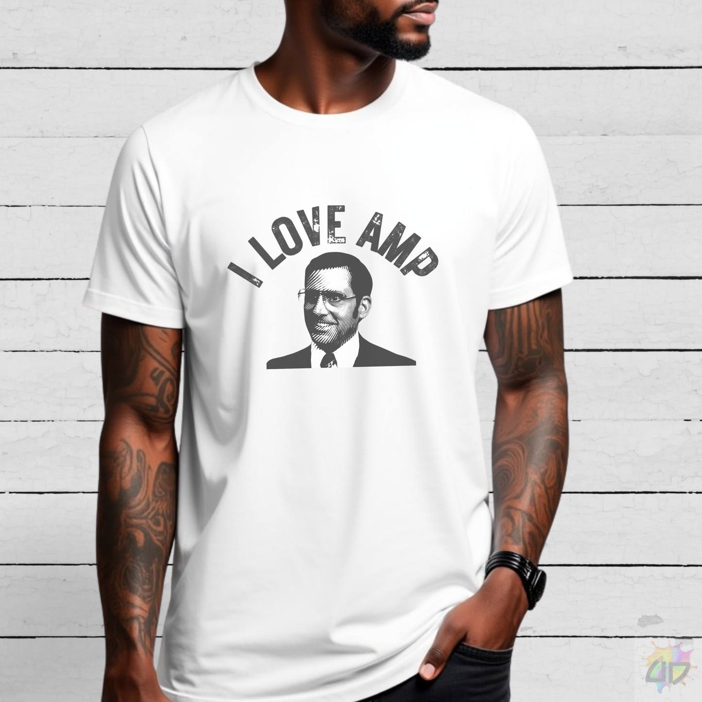"I Love Amp" Graphic Tee.