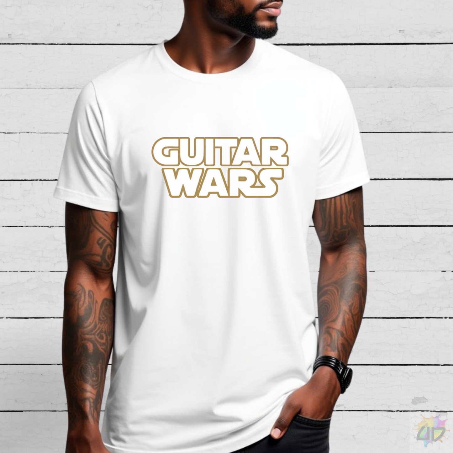 "Guitar Wars" Graphic Tee.