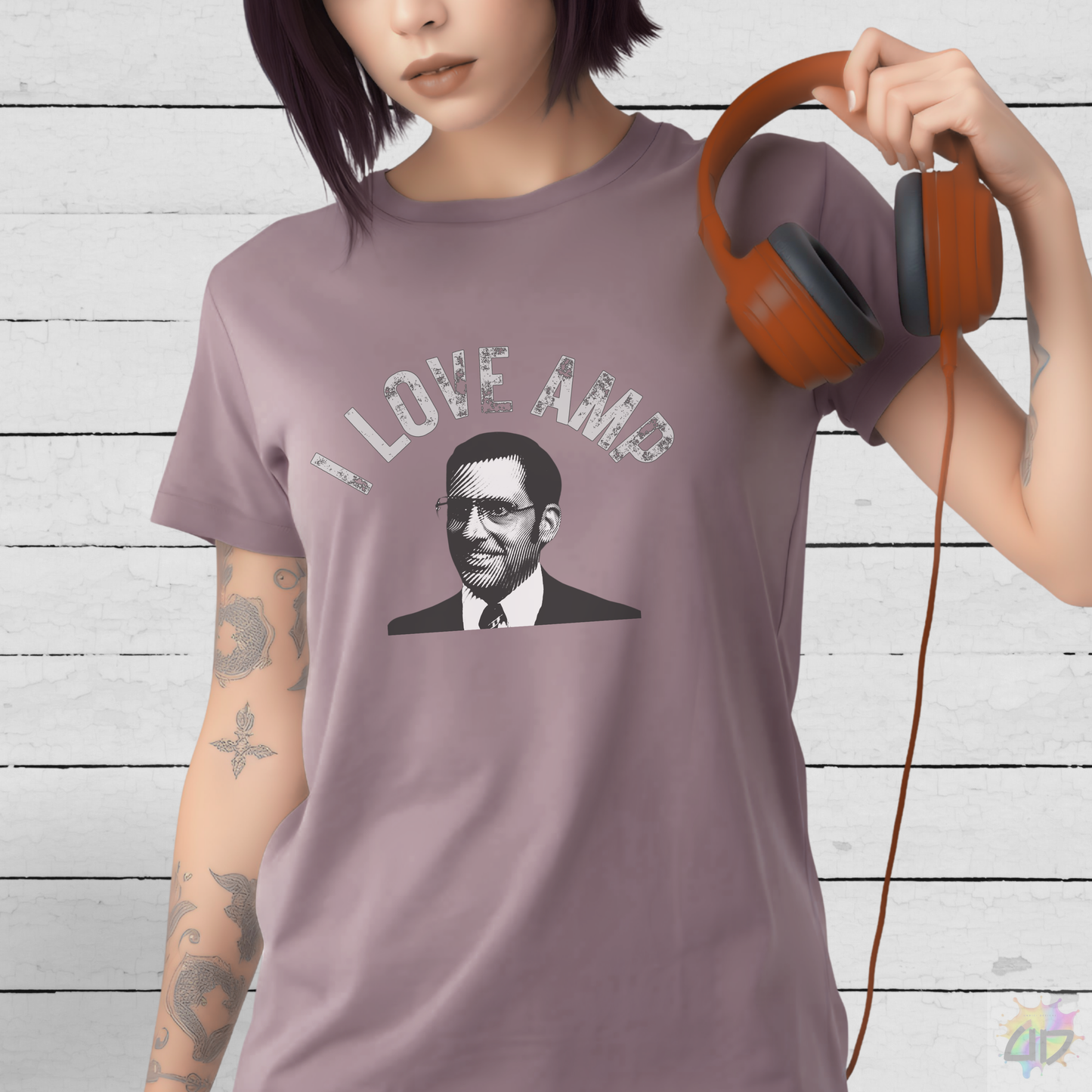 "I Love Amp" Graphic Tee.