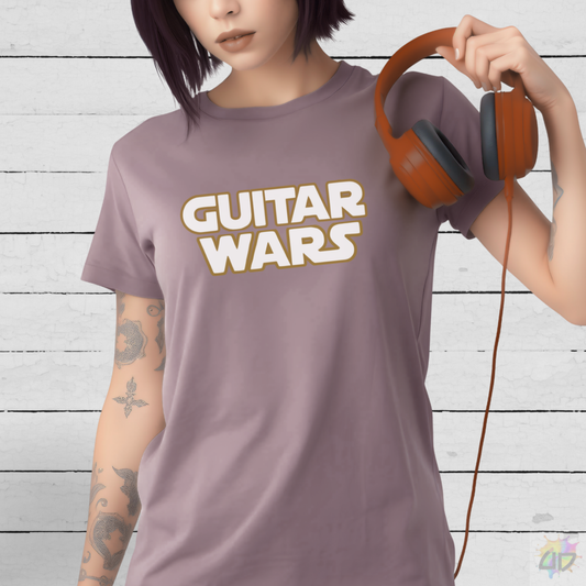 "Guitar Wars" Graphic Tee.