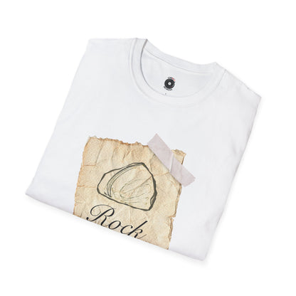 Rock Crayon drawing on Post it