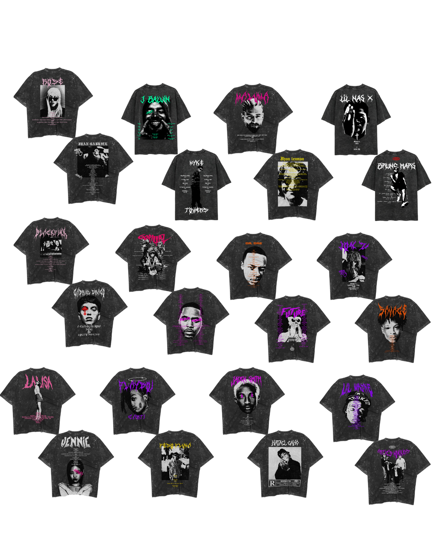 Alien sticker guitarist cutout graphic