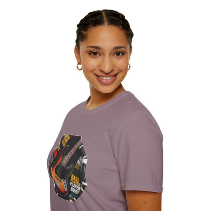 P-Bass body magazine cutout graphic