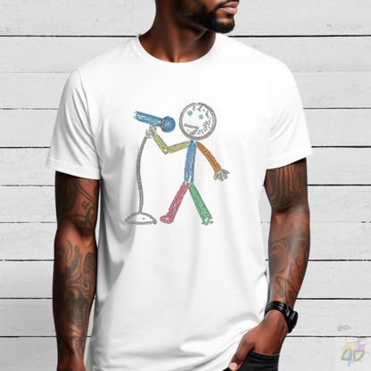 Singer in Crayon Graphic Tee.