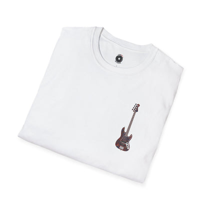 psychedelic bass pocket graphic tee