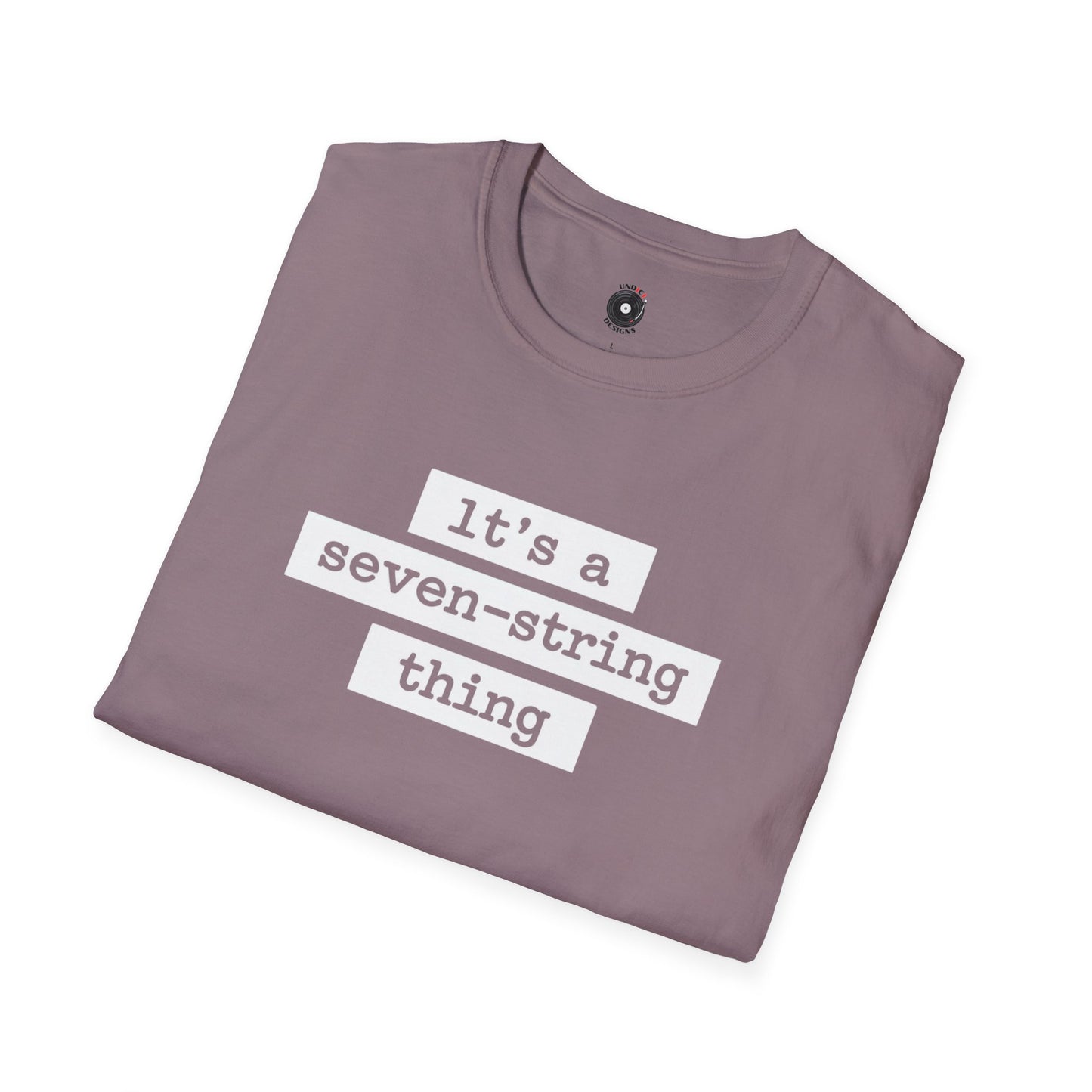 "It's a seven-string thing" in highlight graphic.