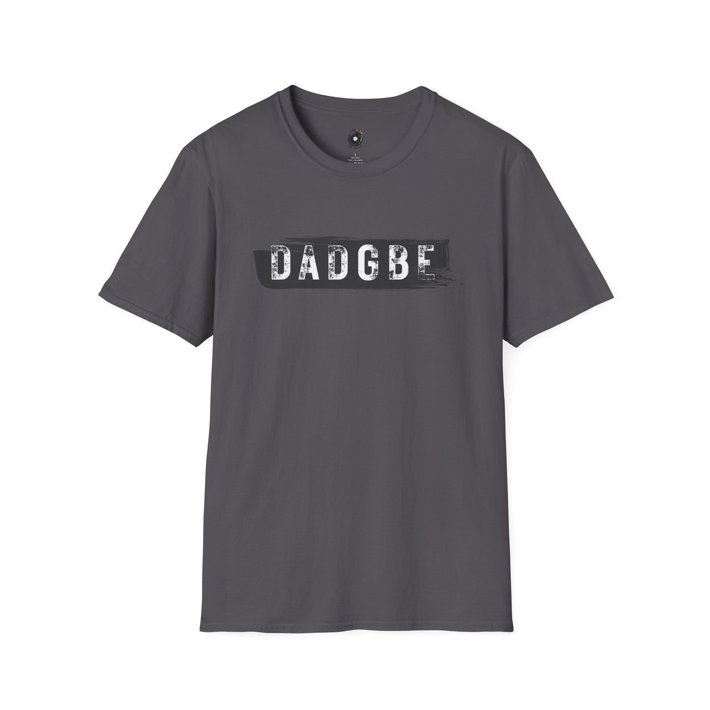 "DADEGB" in grunge highlight