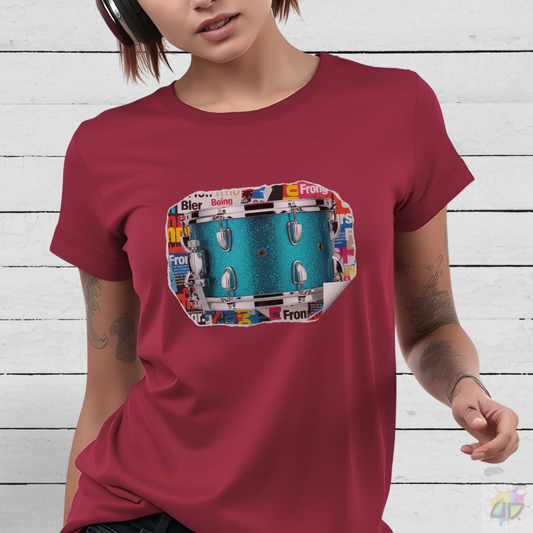 Blue Tom Cutout Graphic Tee.